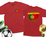 Portugal Flag T-shirt Portuguese Football Team Souvenir Lisbon Gift Tee