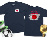 Japan Football Shirt 日本サッカー World Cup Samurai Blue National Team Tee