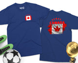 Canadian Flag Shirt Canada Tour Toronto Unisex Maple Leaf Souvenir Tee