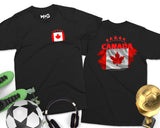 Canadian Flag Shirt Canada Tour Toronto Unisex Maple Leaf Souvenir Tee