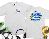 Uruguay Flag World Cup T-Shirt Copa Mundial de Fútbol Camiseta Shirt