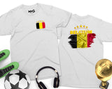 Belgium Flag Shirt Trendy Summer Football Unisex Soft Souvenir Tee