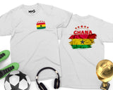 Ghana Football Jersey T-Shirt Soccer World Cup National Sports Tee