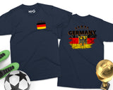 Germany Flag T-Shirt Weltmeisterschaft Soccer Fan Souvenir Unisex Tee