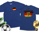 Germany Flag T-Shirt Weltmeisterschaft Soccer Fan Souvenir Unisex Tee