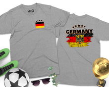Germany Flag T-Shirt Weltmeisterschaft Soccer Fan Souvenir Unisex Tee