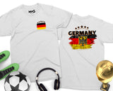 Germany Flag T-Shirt Weltmeisterschaft Soccer Fan Souvenir Unisex Tee