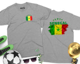 Senegal Football T-shirt for Men Women Kids World Cup Supporters Tee