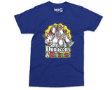 Dungeons and Unicorns T-Shirt D&D Dungeon Master RPG Parody Gaming Tee