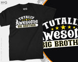 Awesome Big Brother T-shirt Funny Birthday Gift Shirt for Kids Boys