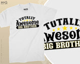 Awesome Big Brother T-shirt Funny Birthday Gift Shirt for Kids Boys