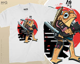 Toad Avatar Samurai Frog T-Shirt Japanese Kanji Anime Manga Otaku Tee