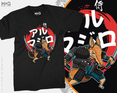 Japanese Armadillo T-shirt Kanji Manga Anime Tee Samurai Ninja Art Top