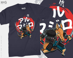 Japanese Armadillo T-shirt Kanji Manga Anime Tee Samurai Ninja Art Top