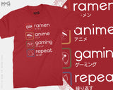 Anime Gaming Ramen T-Shirt Japan Otaku Video Gamer Tokyo Cosplay Shirt