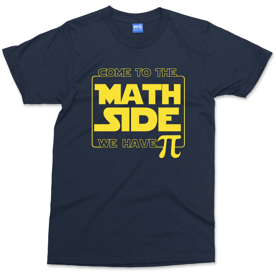 Maths Geek T-shirt Mathematics Symbol Funny Nerdy Geometry Men's Tee