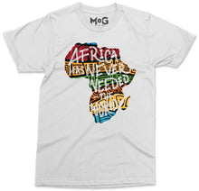Africa Map T-shirt Birthday Gift Unisex African Roots Jungle Ethnic Tee