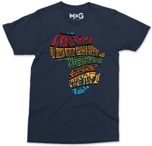 Africa Map T-shirt Birthday Gift Unisex African Roots Jungle Ethnic Tee