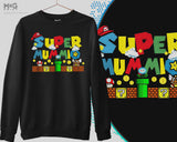 Super Mummio Sweatshirt Mother's Day Gift Jumper For Mommy Grandma Her