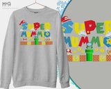 Super Mummio Sweatshirt Mother's Day Gift Jumper For Mommy Grandma Her