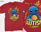 Cute Autism Awareness T-shirt Autistic School Book Day Kid's Costume