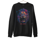 Majestic Lion Sweatshirt King of the Jungle Top Wild Animal Lover Gift