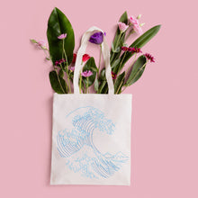 Hokusai Great Wave Tote Bag Japanese Kanagawa Vaporwave Art Japan Gift