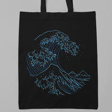 Hokusai Great Wave Tote Bag Japanese Kanagawa Vaporwave Art Japan Gift