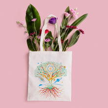 Tree of Life Tote Meditation Yoga Spiritual Mandala Psychedelic Art
