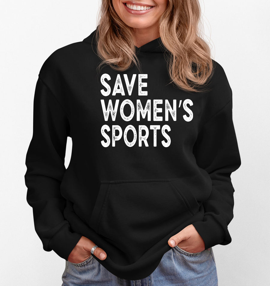 Save Women's Sports Hoodie Human Rights Equality Activist Feminist Gift For Her