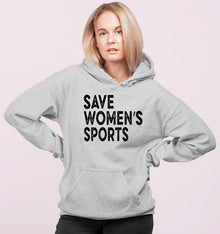 Save Women's Sports Hoodie Human Rights Equality Activist Feminist Gift For Her
