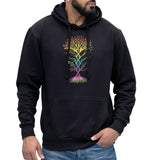 DNA Tree Of Life Hoodie Spiritual Art Psychedelic Chakra Meditation Zen Gift