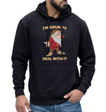 I'm Grumpy Funny Hoodie 7 Seven Dwarfs Disney Inspired Jumper Disneyland Sweater