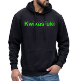 Kwikasfuki Funny Motorcycle Hoodie Motorbike Lover Parody Joke Biker Gifts jumper