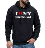 I Love My Girlfriend Hoodie Funny Gift For Boyfriend BF Valentines Couples Jumper