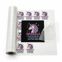 Custom Glitter Gang Sheet DTF 100 x 56cm Hot Peel Metre Transfers