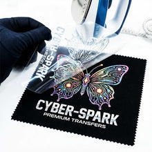 Personalised Glitter Iron On DTF Sparkling Cold Peel Heat Transfers