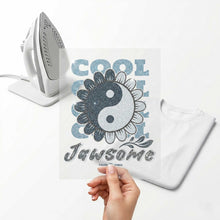 Glitter Iron On Transfers Sparkling DTF Heat Transfer for T-Shirts