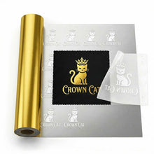Personalised Metallic Gold DTF Metre Gang Sheets Cold Peel Transfers