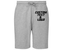 Men's Shorts Custom Text Logo - Personalised Name Photo For Sports Gym Wear