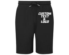 Men's Shorts Custom Text Logo - Personalised Name Photo For Sports Gym Wear