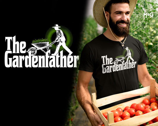 GardenFather T-shirt Gardener Dad Husband Tee Funny Father’s Day Gift