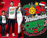 Xmas Crew 2024 Sweatshirt Christmas Squad Jumper Matching Family Gifts