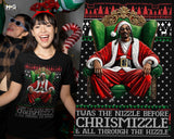 Snoop Dogg Santa T-shirt Chrismizzle Shirt Xmas Gifts for Hip Hop Fans