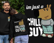 Funny I'm A Chill Guy Hoodie Viral Meme Humorous Dog New Character Hoody