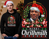 Mike Tyson Christmas Hoodie Merry Chritmith Boxing Top Men’s Xmas Gift