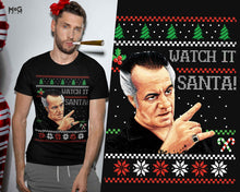 Watch It Santa Funny Paulie T-shirt | Ugly Christmas Joke Gift Tee Top