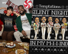 Temptations Silent Night Ugly Christmas T-shirt | In My Mind Funny Xmas Tee