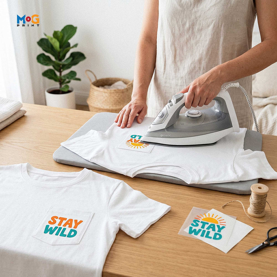 Personalised Ready to Press DTF Clothing Transfers for DIY Apparel