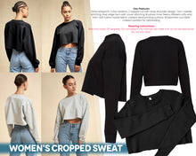 Custom Photo Crop Sweater - Women's Personalised Image Text Cropped Jumper Top